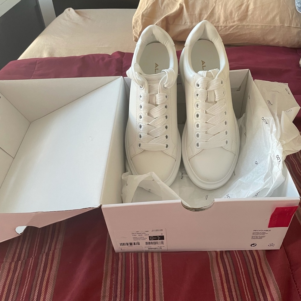White Brand New Sneakers
